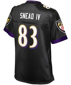 Willie Snead Baltimore Ravens Nfl Pro Line Womens Alternate Player Jersey - Black