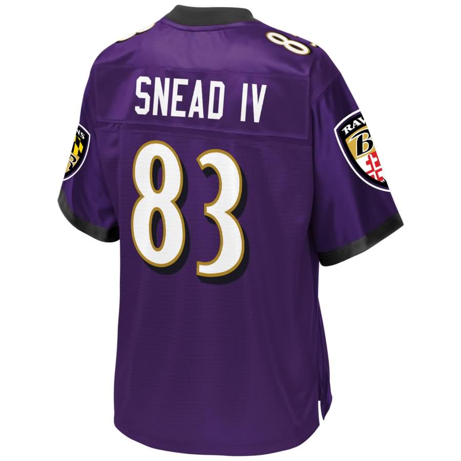 Willie Snead Baltimore Ravens Nfl Pro Line Youth Player Jersey - Purple