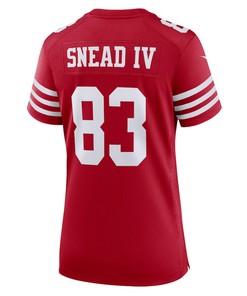 Willie Snead IV San Francisco 49ers Women's Game Player Jersey - Scarlet