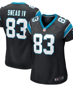 Willie Snead Iv Carolina Panthers Womens Game Jersey - Black Nfl