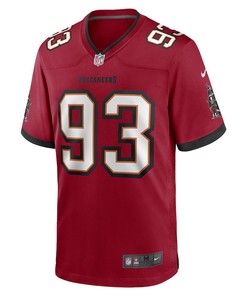 Willington Previlon Tampa Bay Buccaneers Game Player Jersey - Red