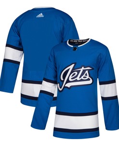 Winnipeg Jets Adidas Alternate Authentic Jersey - Blue Nhl