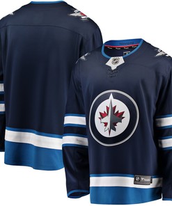 Winnipeg Jets Fanatics Branded Breakaway Home Jersey - Blue Nhl
