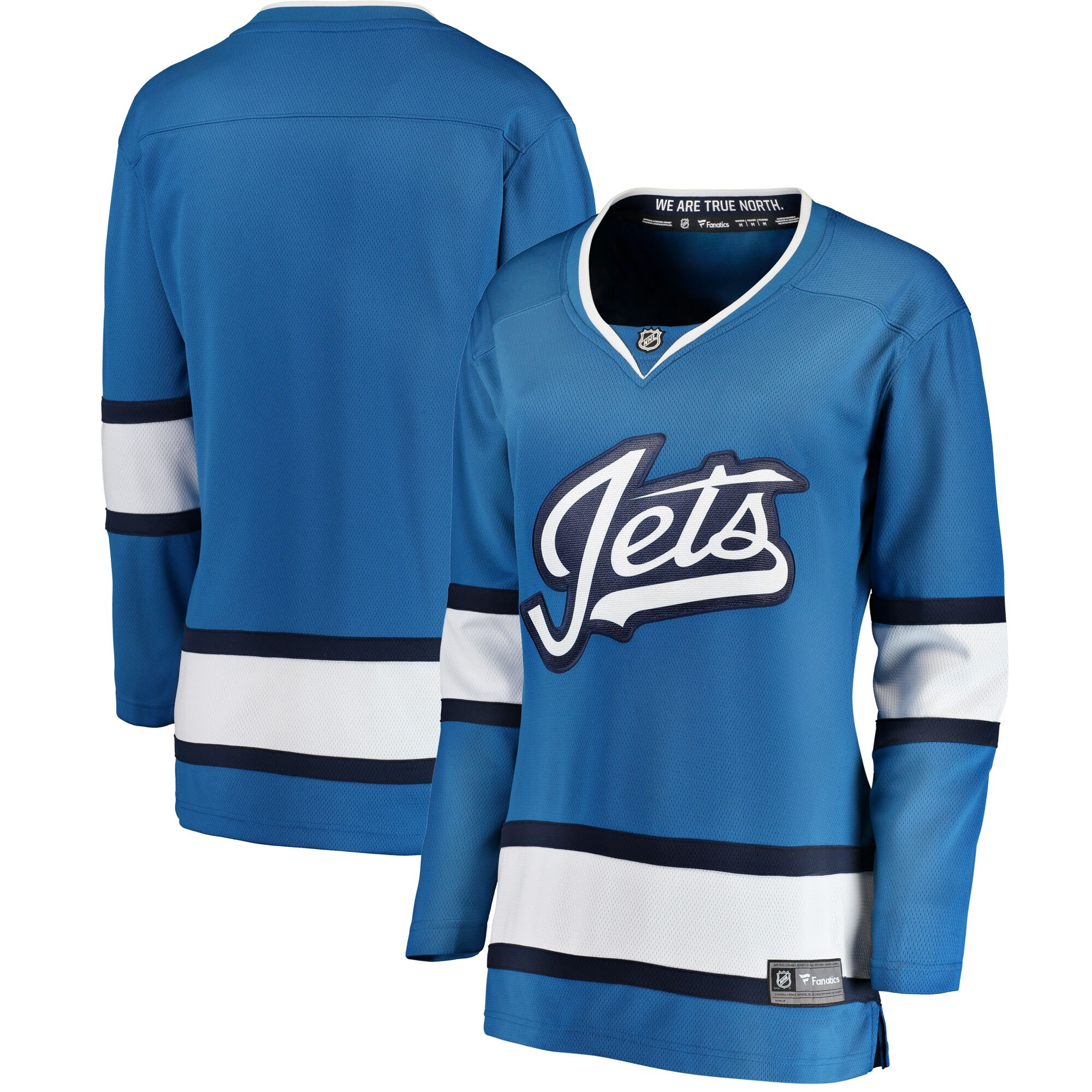 Winnipeg Jets Fanatics Branded Womens Alternate Breakaway Jersey - Blue Nhl