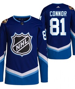 Winnipeg Jets Kyle Connor 2022 All-Star Blue 81 Jersey Primegreen