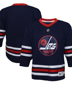Winnipeg Jets Toddler 2021/22 Alternate Replica Jersey - Navy Nhl