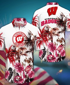 Wisconsin Badgers NCAA Hawaii Shirt For Fans Ver 1
