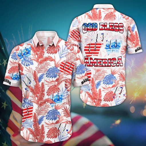 Wisconsin Badgers NCAA Hawaii Shirt For Fans Ver 3