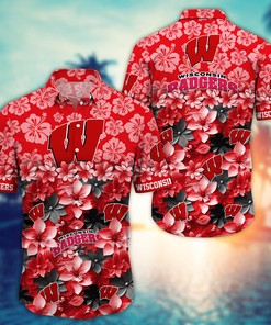 Wisconsin Badgers NCAA Hawaiian Shirt Gift For Fan