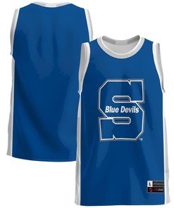 Wisconsin Stout Blue Devils Basketball Jersey - Blue Ncaa