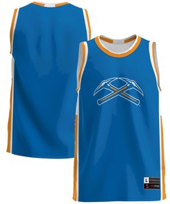 Wisconsin-platteville Pioneers Basketball Jersey - Blue Ncaa