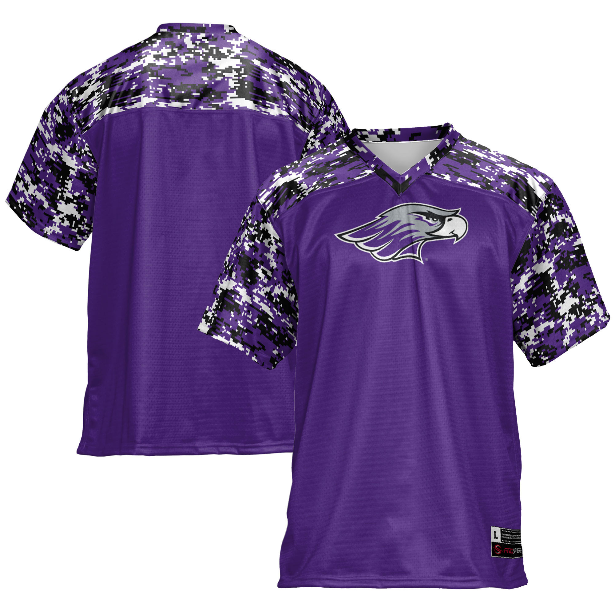 Wisconsin-whitewater Warhawks Football Jersey - Purple Ncaa