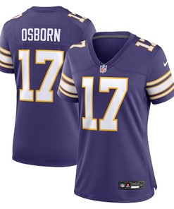 Women Minnesota Vikings #17 Kj Osborn Classic Player Game Jersey - Purple