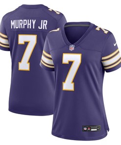 Women Minnesota Vikings #7 Byron Murphy Jr Classic Player Game Jersey - Purple