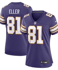 Women Minnesota Vikings #81 Carl Eller Classic Retired Player Jersey - Purple