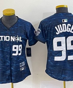 Women National League #99 Aaron Judge Nike 2023 Mlb All Star Game Limited Player Jersey - Royal 2023