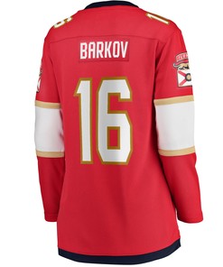 Women's Aleksander Barkov Red Florida Panthers Home Breakaway Player Jersey Jersey