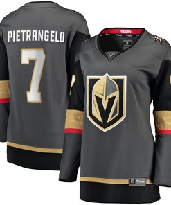 Women's Alex Pietrangelo Gray Vegas Golden Knights Home Premier Breakaway Player Jersey Jersey