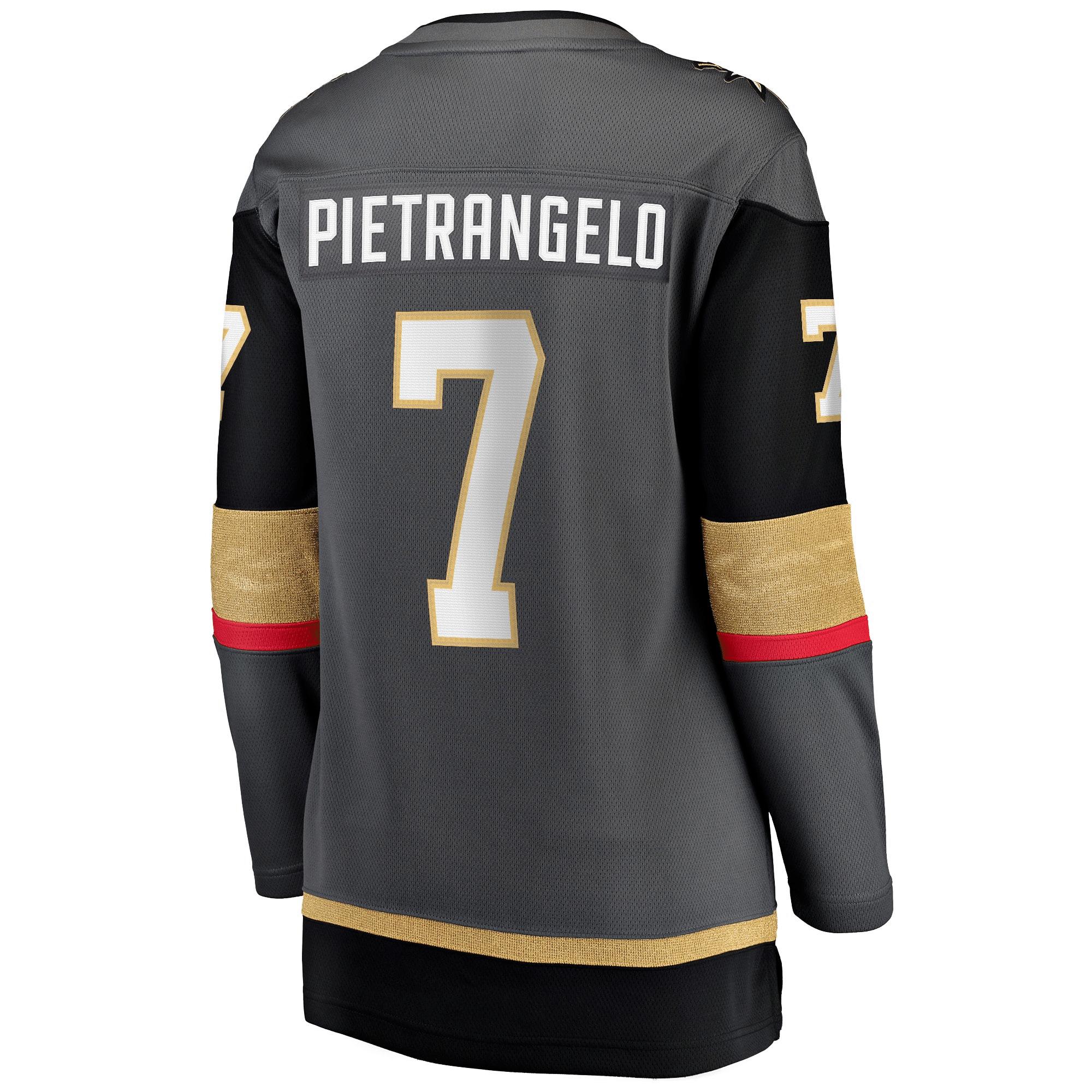 Women's Alex Pietrangelo Gray Vegas Golden Knights Home Premier Breakaway Player Jersey Jersey