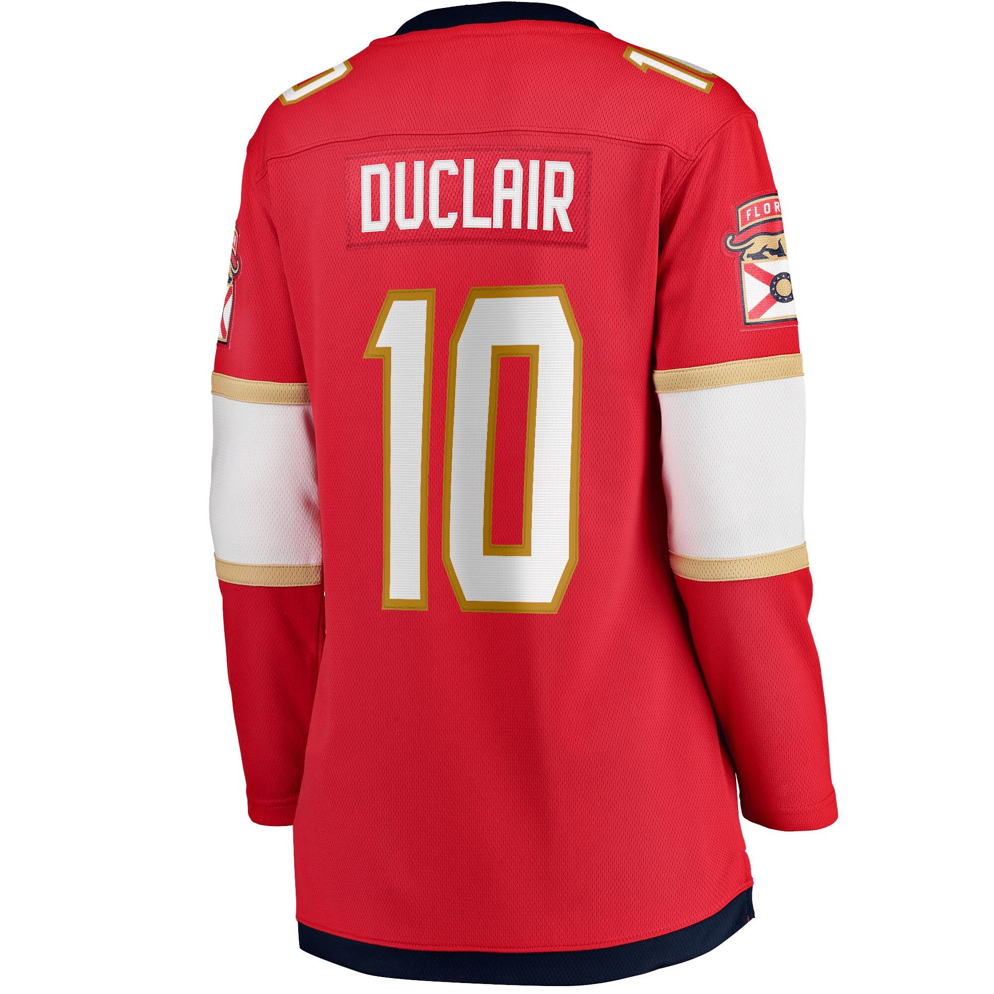 Women's Anthony Duclair Red Florida Panthers Breakaway Player Jersey Jersey