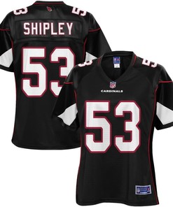 Womens Arizona Cardinals A.q. Shipley Nfl Pro Line Black Alternate Jersey
