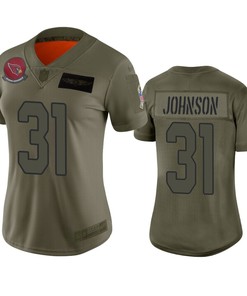 Womens Arizona Cardinals David Johnson Camo 2019 Salute To Service Limited Jersey