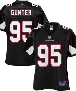 Womens Arizona Cardinals Rodney Gunter Nfl Pro Line Black Alternate Jersey