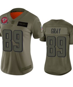 Womens Atlanta Falcons Alex Gray Camo 2019 Salute To Service Limited Jersey