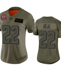 Womens Atlanta Falcons Keanu Neal Camo 2019 Salute To Service Limited Jersey