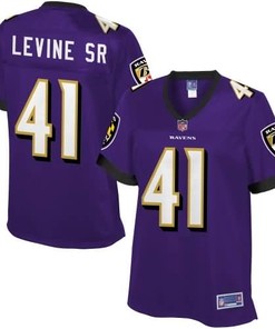 Womens Baltimore Ravens Anthony Levine Nfl Pro Line Team Color Jersey