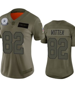 Womens Dallas Cowboys Jason Witten Camo 2019 Salute To Service Limited Jersey