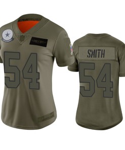 Womens Dallas Cowboys Jaylon Smith Camo 2019 Salute To Service Limited Jersey