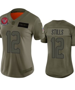 Womens Houston Texans Kenny Stills Camo 2019 Salute To Service Limited Jersey