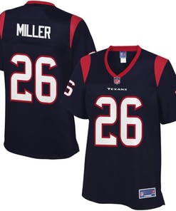 Womens Houston Texans Lamar Miller Nfl Pro Line Navy Team Color Jersey