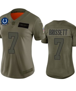 Womens Indianapolis Colts Jacoby Brissett Camo 2019 Salute To Service Limited Jersey