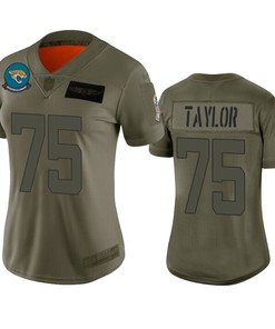 Womens Jacksonville Jaguars Jawaan Taylor Camo 2019 Salute To Service Limited Jersey