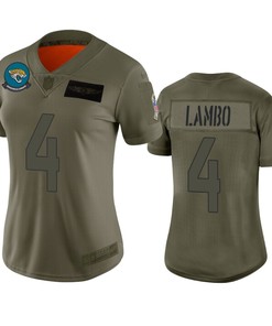 Womens Jacksonville Jaguars Josh Lambo Camo 2019 Salute To Service Limited Jersey
