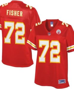 Womens Kansas City Chiefs Eric Fisher Nfl Pro Line Team Color Jersey