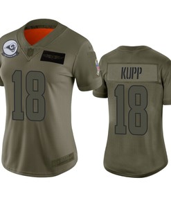 Womens Los Angeles Rams Cooper Kupp Camo 2019 Salute To Service Limited Jersey
