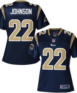 Womens Los Angeles Rams Trumaine Johnson Nfl Pro Line Navy Team Color Jersey