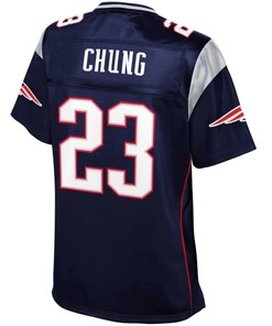 Womens New England Patriots Patrick Chung Nfl Pro Line Navy Team Color Jersey