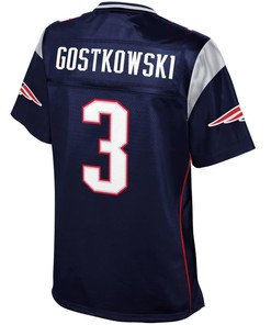 Womens New England Patriots Stephen Gostkowski Nfl Pro Line Navy Team Color Jersey