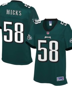 Womens Philadelphia Eagles Jordan Hicks Nfl Pro Line Team Color Jersey