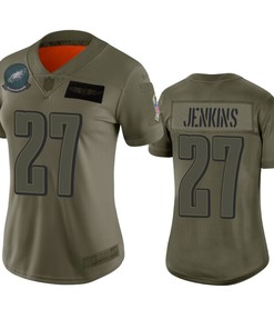 Womens Philadelphia Eagles Malcolm Jenkins Camo 2019 Salute To Service Limited Jersey