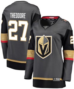 Women's Shea Theodore Black Vegas Golden Knights Breakaway Player Jersey Jersey
