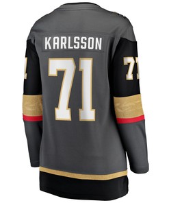 Women's William Karlsson Gray Vegas Golden Knights Premier Breakaway Player Jersey Jersey