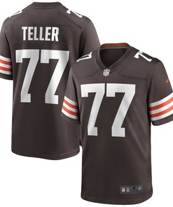 Wyatt Teller Cleveland Browns Game Jersey - Brown Nfl