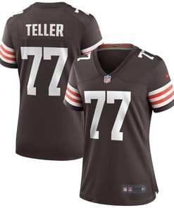 Wyatt Teller Cleveland Browns Womens Game Jersey - Brown Nfl
