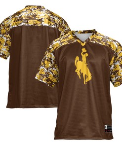 Wyoming Cowboys Football Jersey - Brown Ncaa