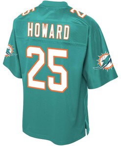 Xavien Howard Miami Dolphins Nfl Pro Line Youth Team Player Jersey - Aqua